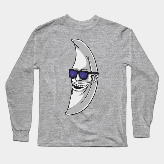 Moonman Original Design 2 Long Sleeve T-Shirt by Ulteh